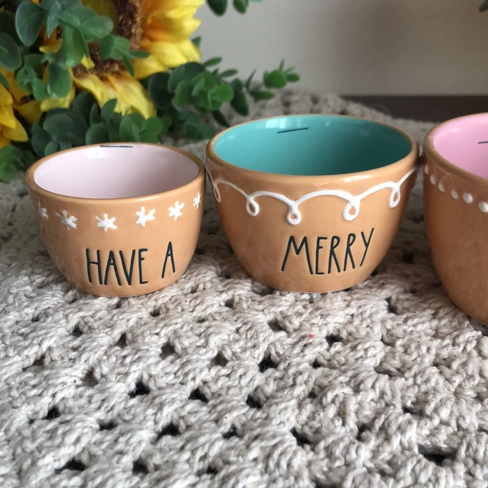 Rae Dunn GINGERBREAD Holiday Christmas Measuring Spoons